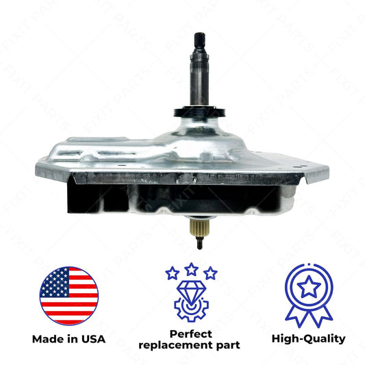 W11454734 Washer Gear Case Works with Maytag Whirlpool Kenmore Crosley, Shaft 4 3/8 in Seal 3.2in