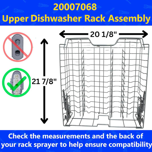 20007068 Upper Crockery Dishrack Assembly