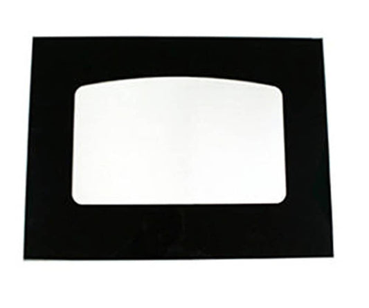WB56T10179 GE Outer Oven Door Glass (Black)