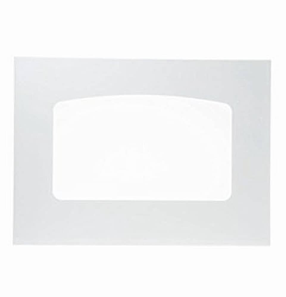 WB56T10187 GE Outer Door Glass (White)