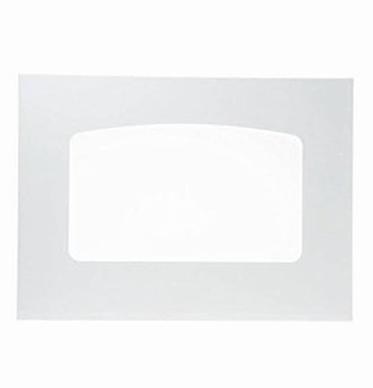 WB56T10187 GE Outer Door Glass (White)