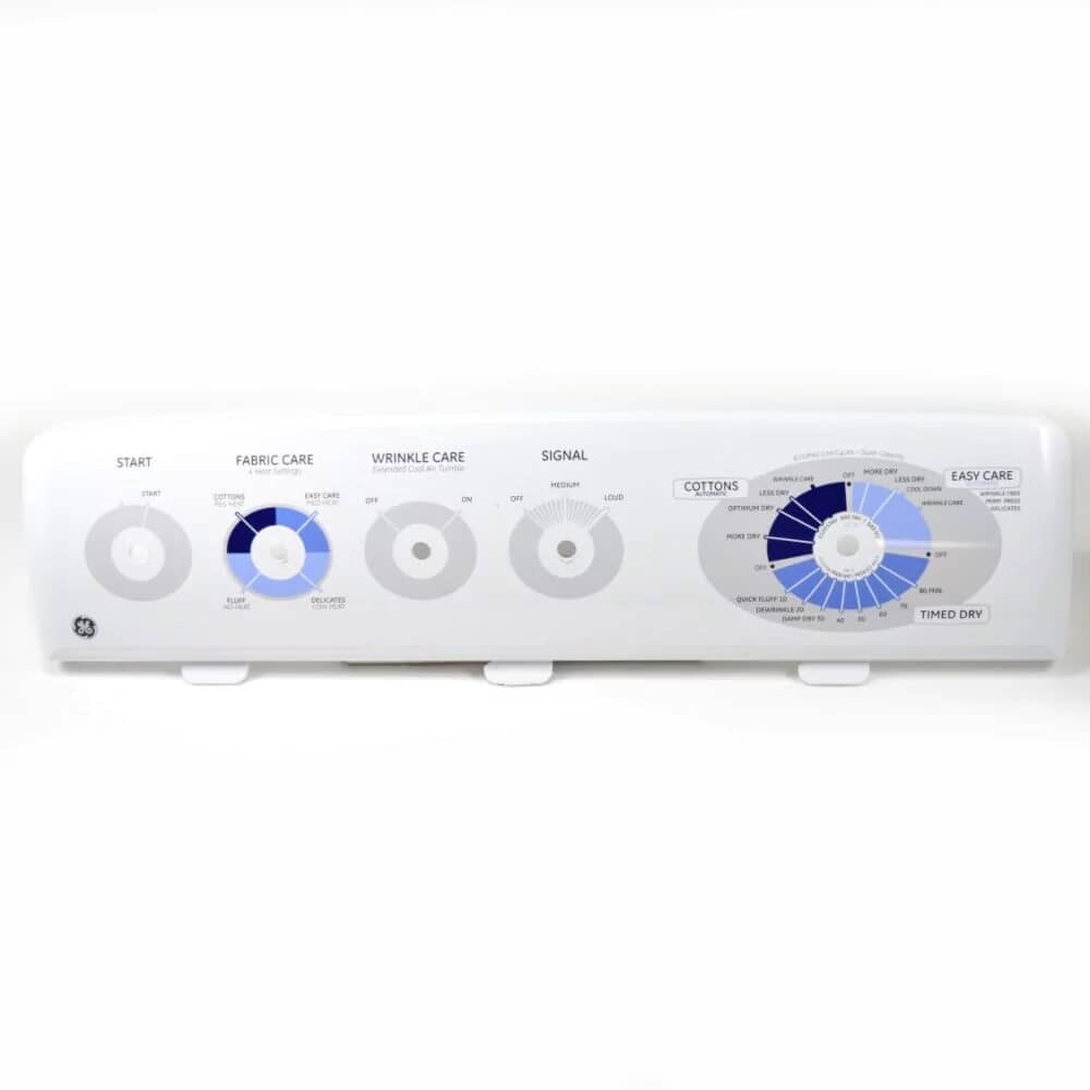 WE19M1486 GE Backsplash/Control Panel (White)