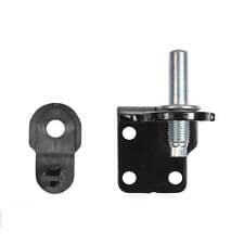 W10500001 Whirlpool Bottom Door Hinge & Cam Kit (Right, Black)