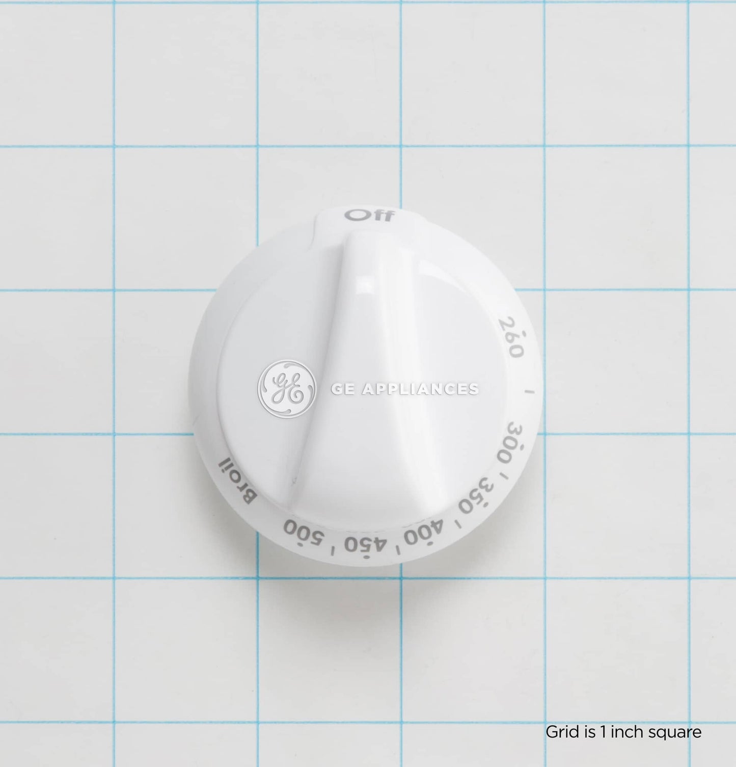 WB03K10244 GE Thermostat Knob (White)