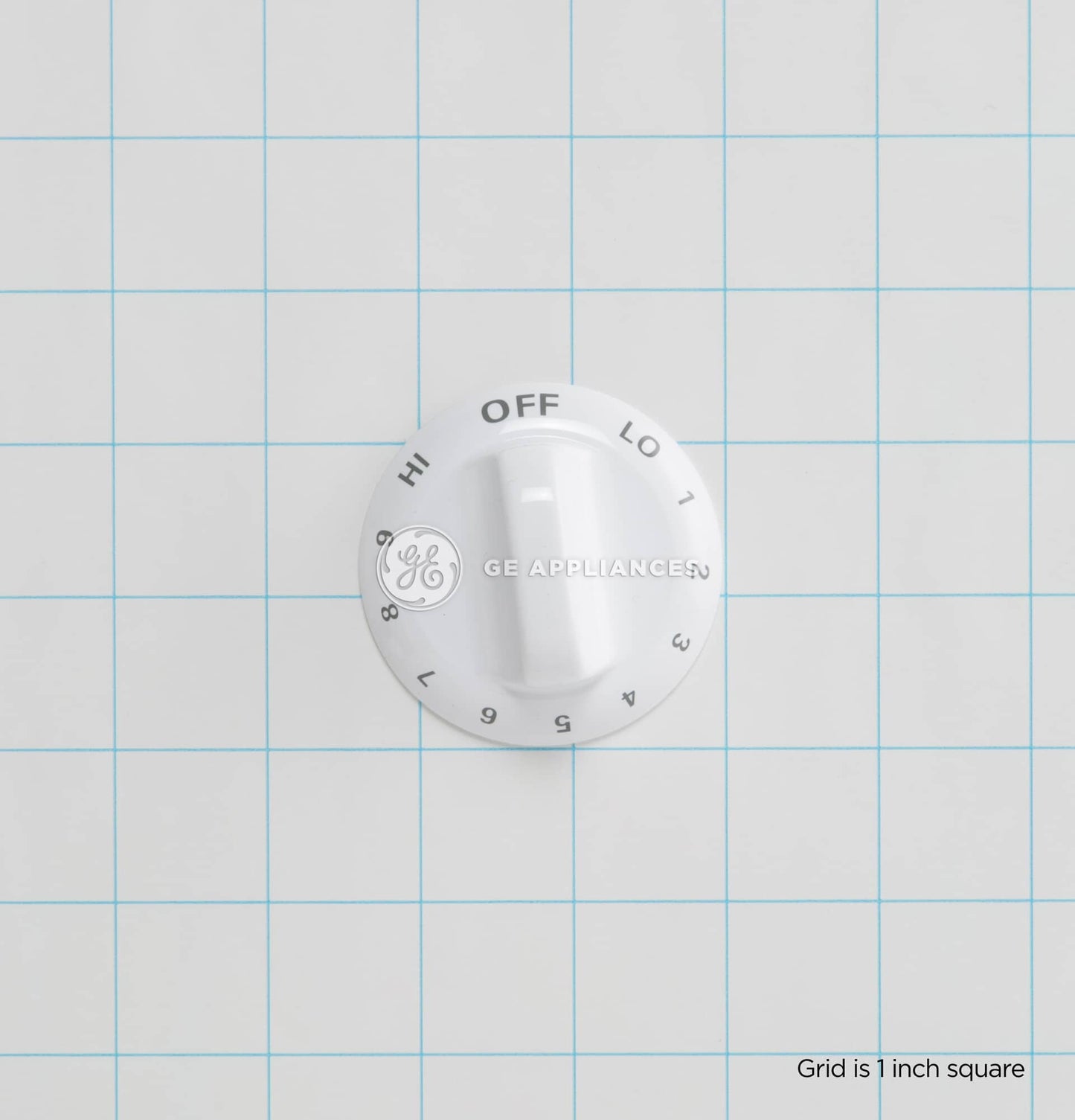 WB03T10011 GE Control Knob (White)