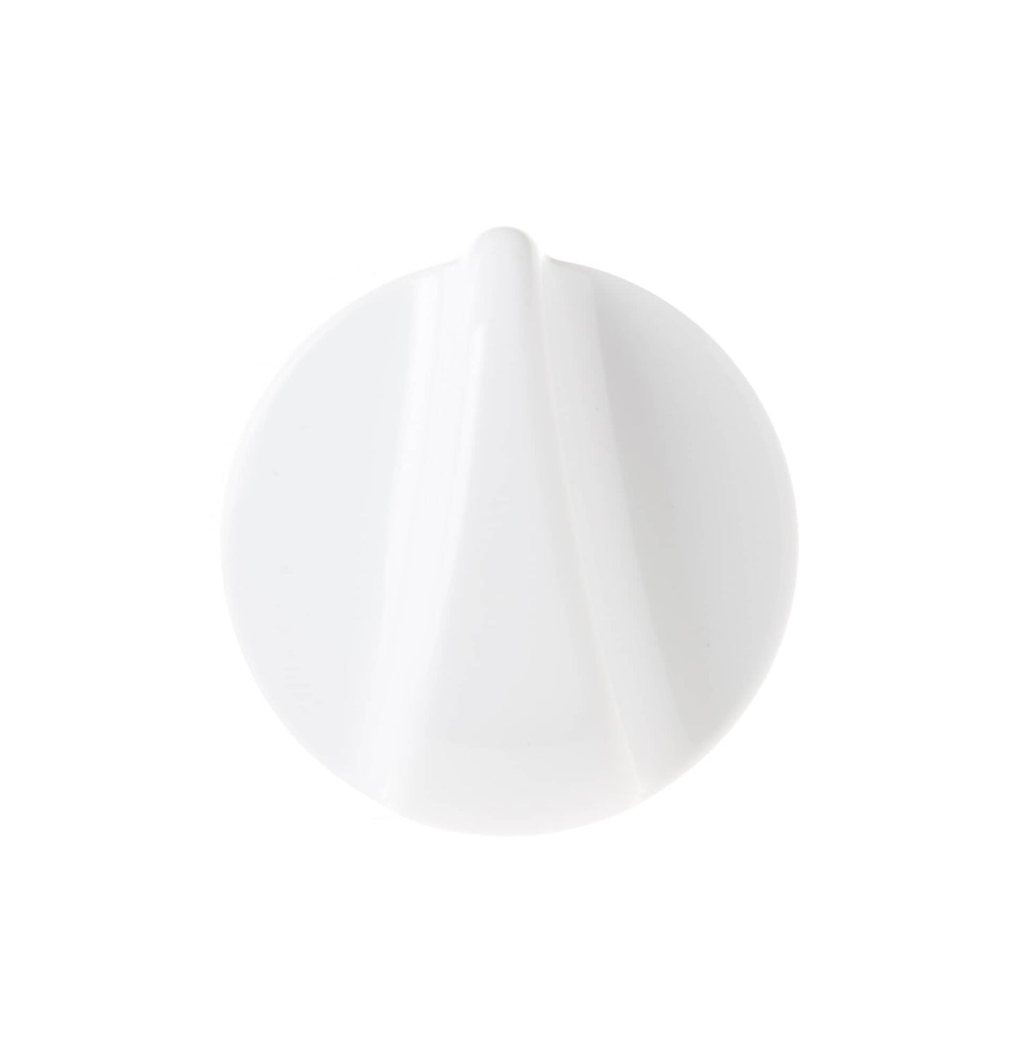 WB03T10076 GE Burner Control Knob (White)