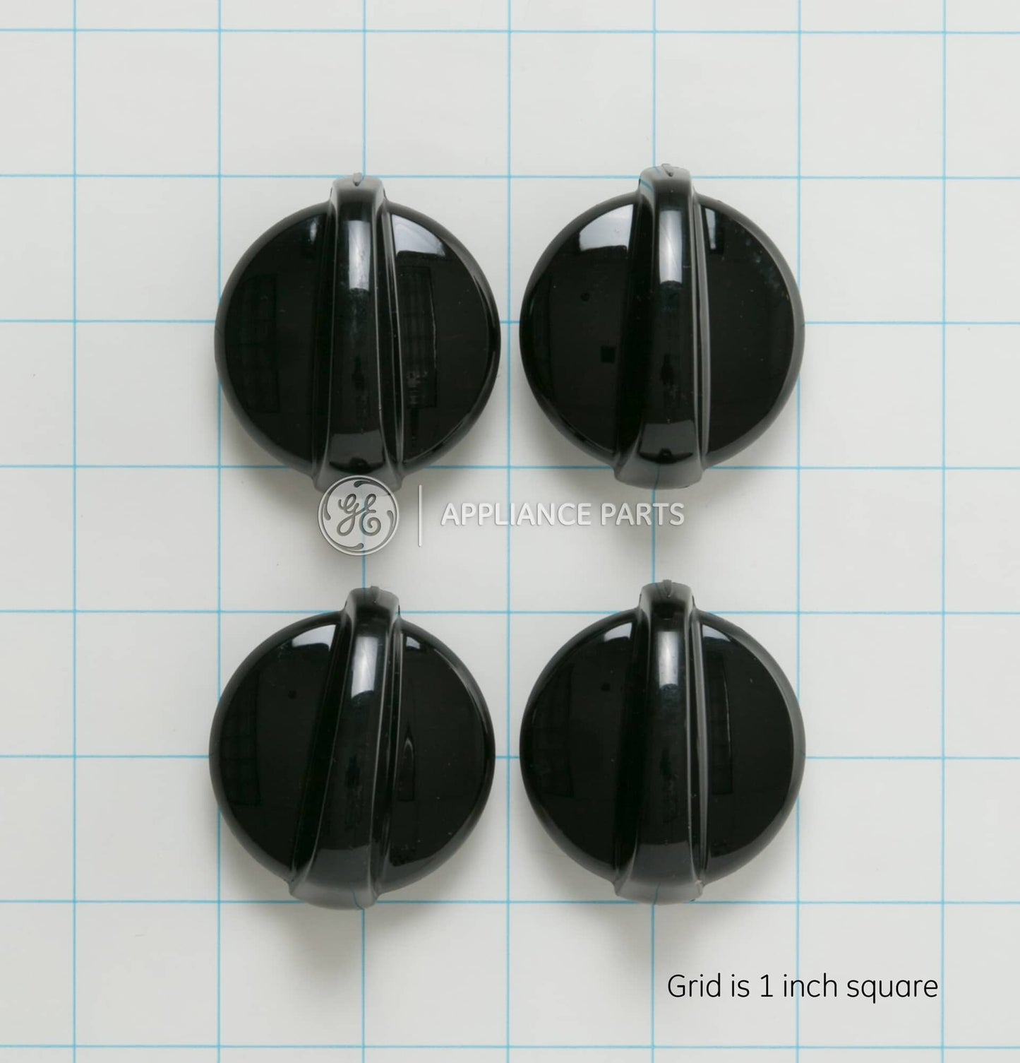WB03X24084 GE Top Burner Knob Kit (Black)