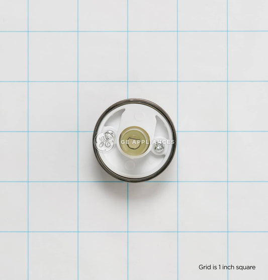 WB03X24360 GE Burner Control Knob (Stainless Steel)