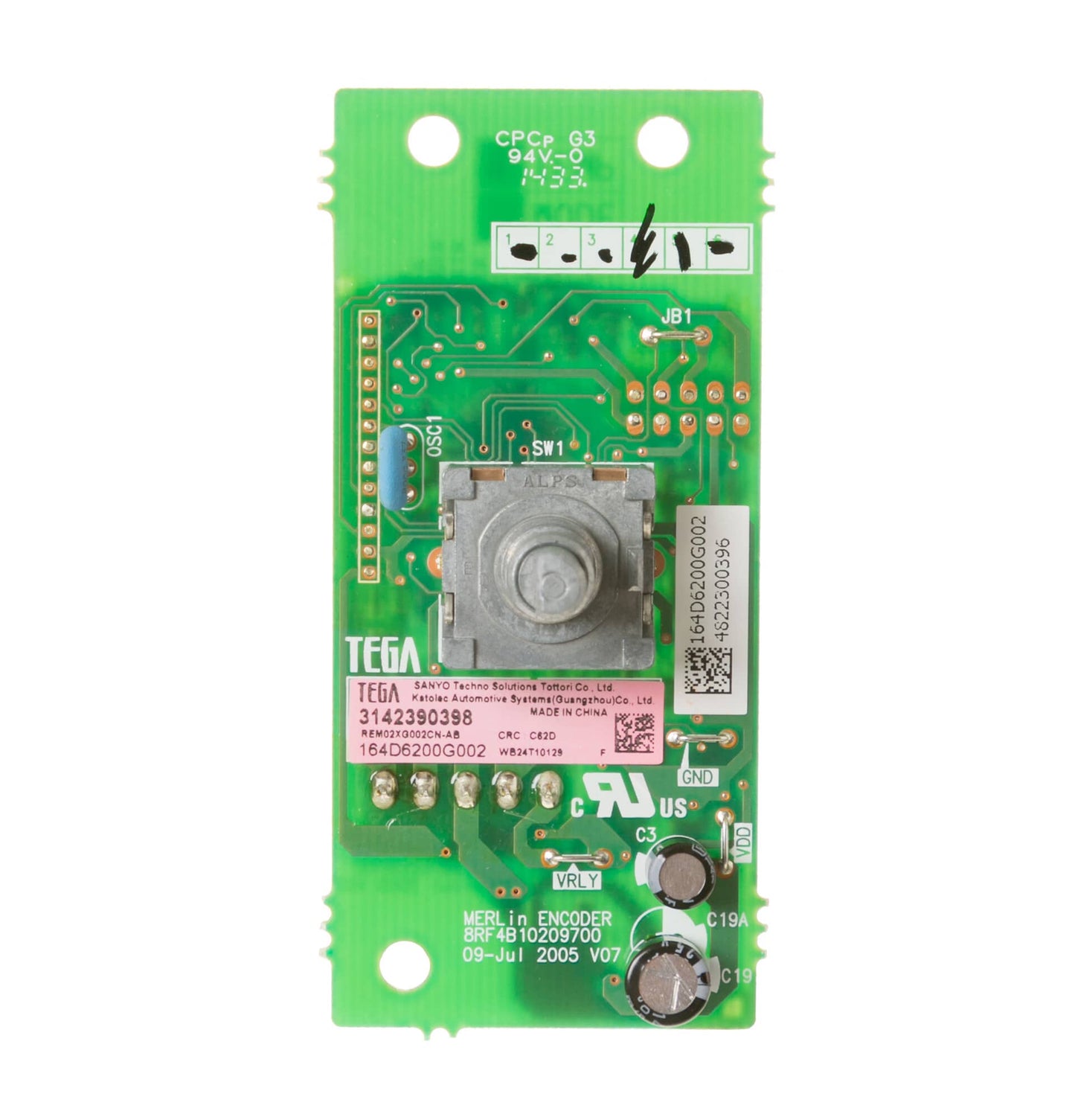WB24T10129 GE Temperature Control Board