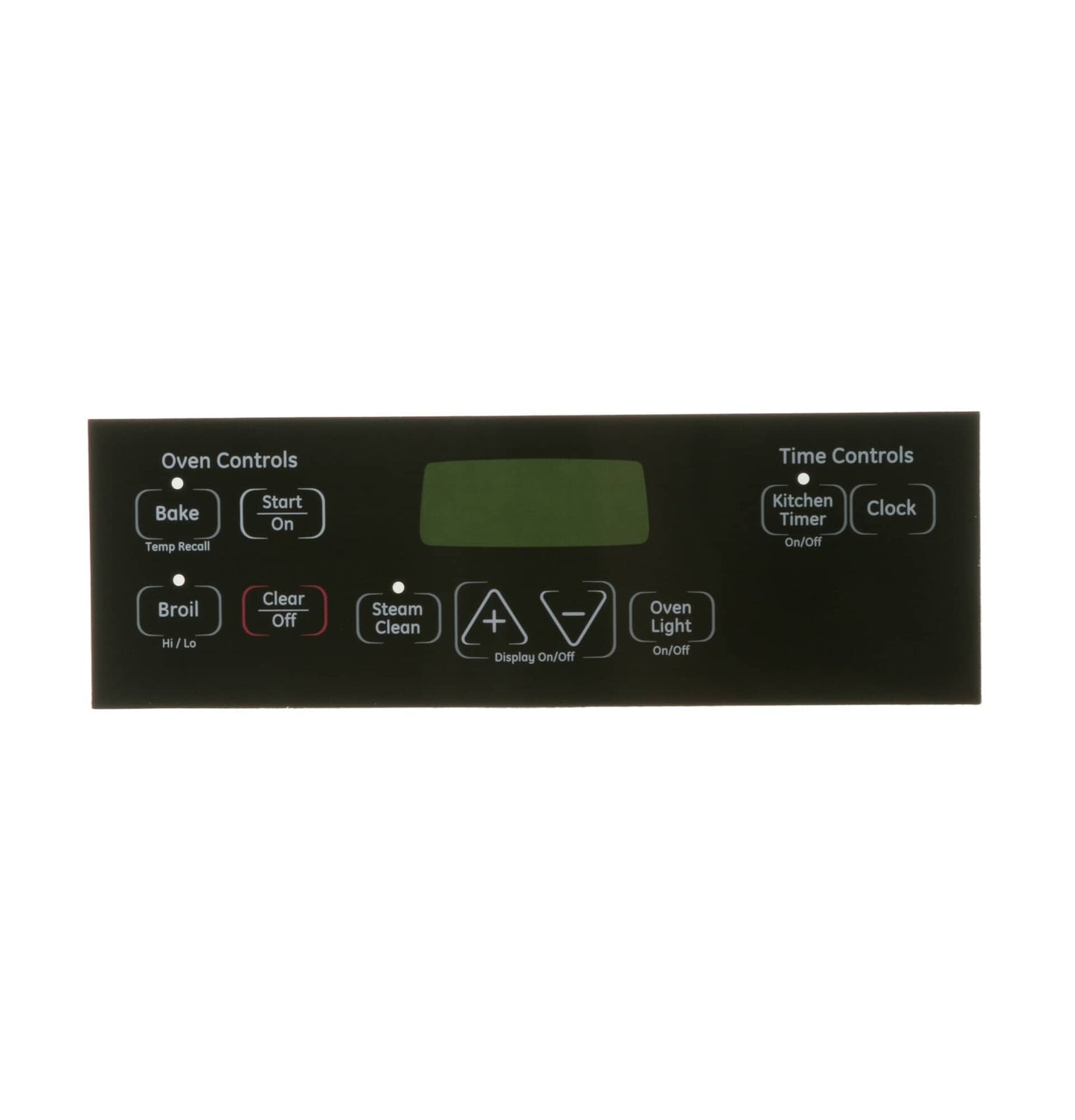 WB27K10412 GE Overlay (Black)