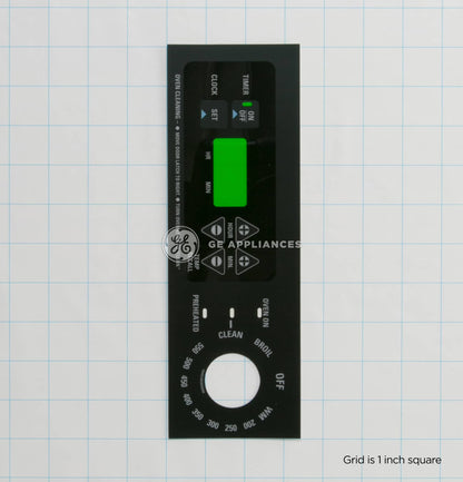 WB27T10123 GE Faceplate Graphics Assembly