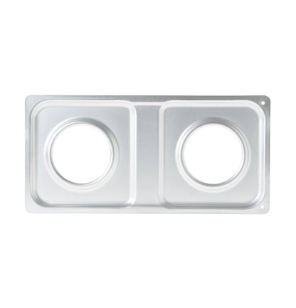 WB35K10002 GE Burner Drip Pan (Chrome)