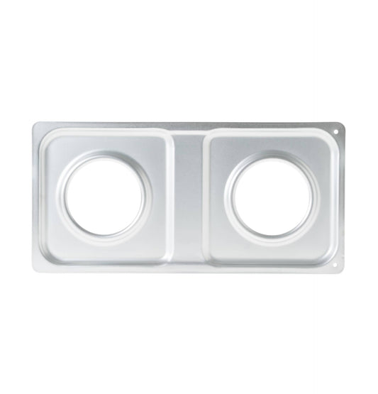 WB35K10002 GE Burner Drip Pan (Chrome)
