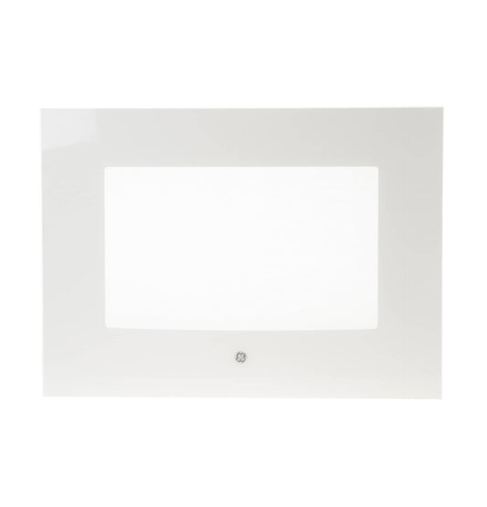 WB56T10356 GE Exterior Oven Door Glass (White)