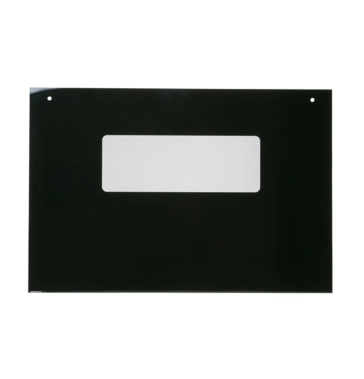 WB57T10110 GE Outer Door Glass (Black)