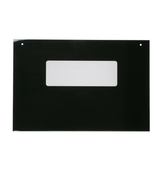 WB57T10110 GE Outer Door Glass (Black)