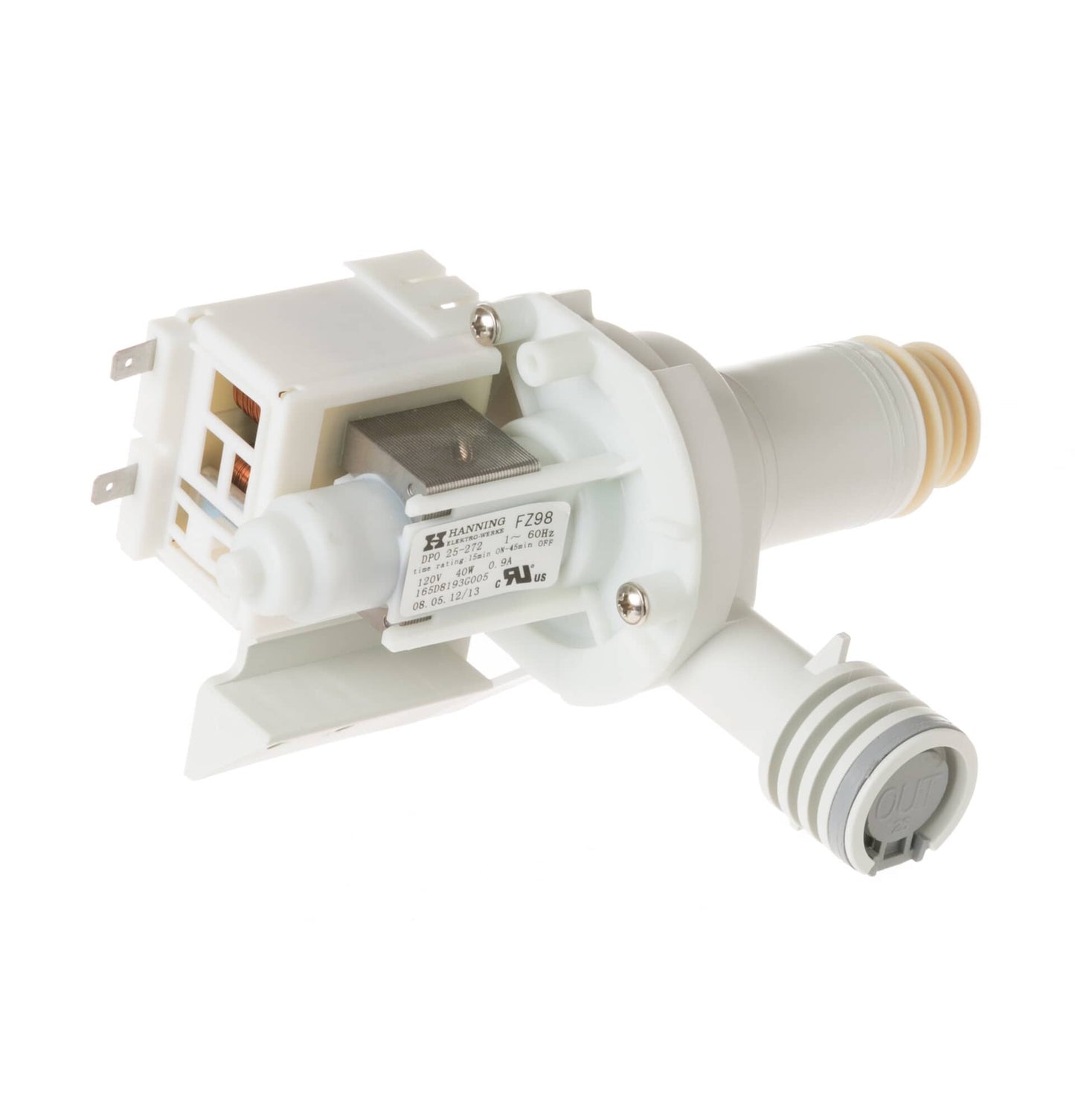 WD26X10046 GE Drain Pump Assembly