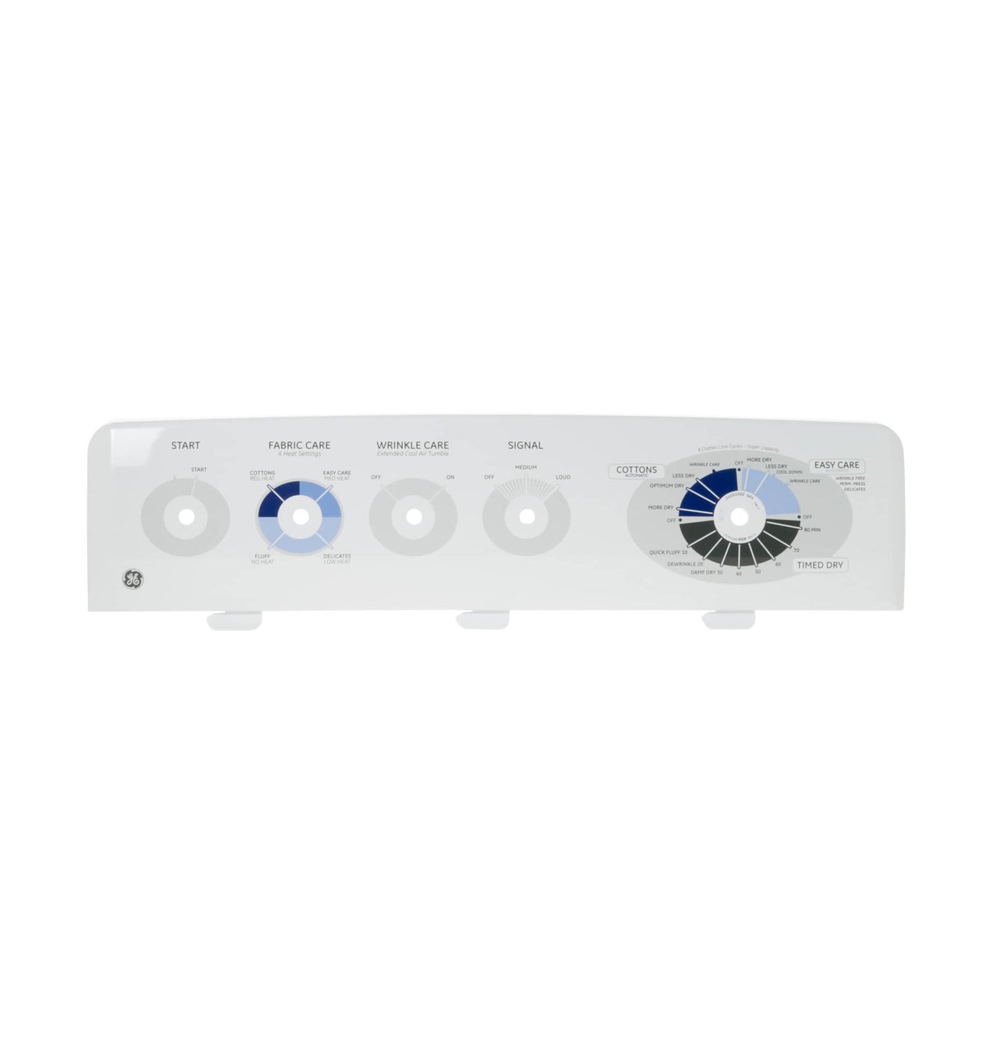 WE19M1485 GE Control Panel/Backsplash
