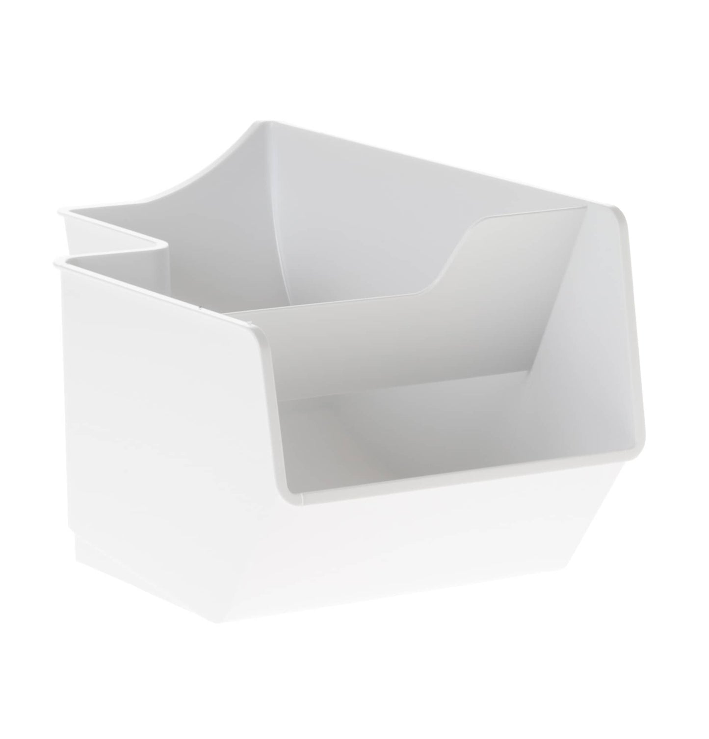 WR30X10154 GE Ice Bucket Assembly (White)