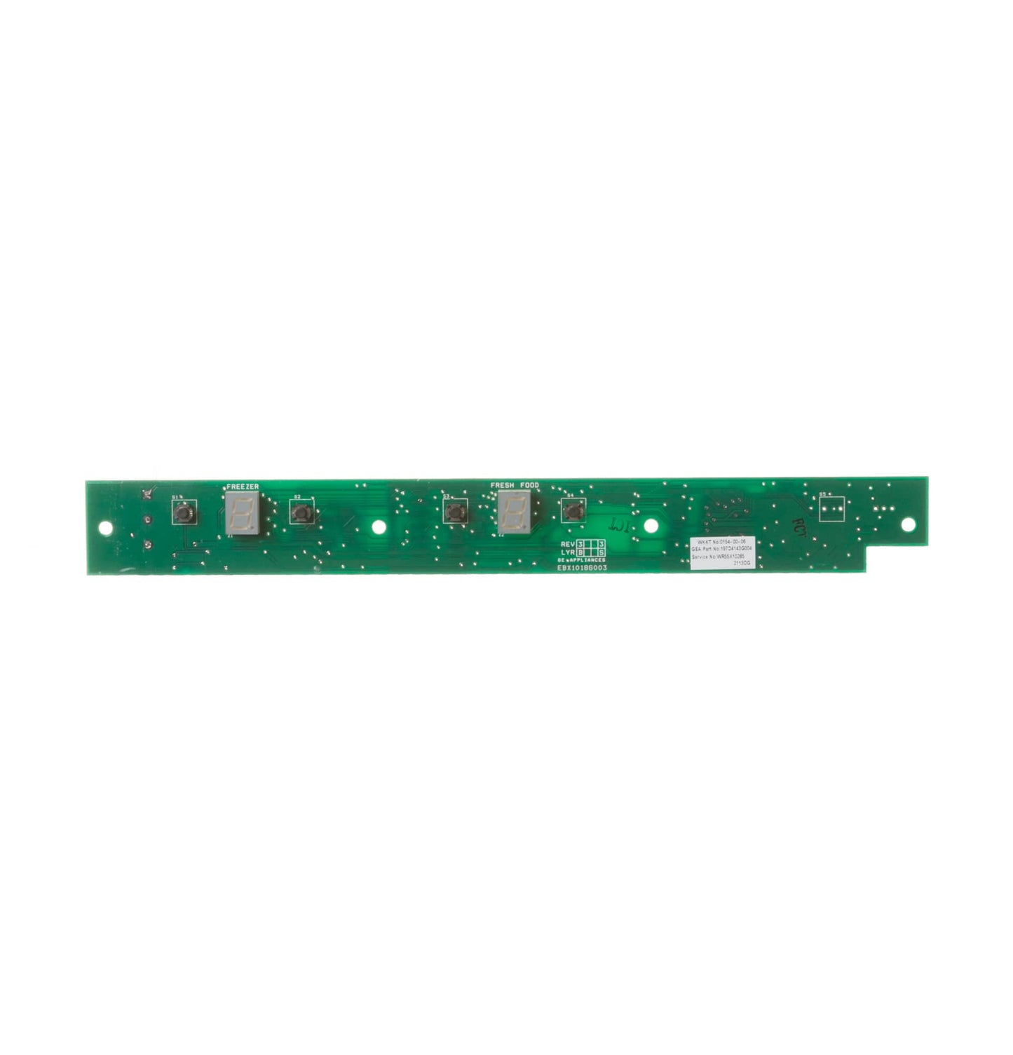 WR55X10285 GE User Control and Display Board