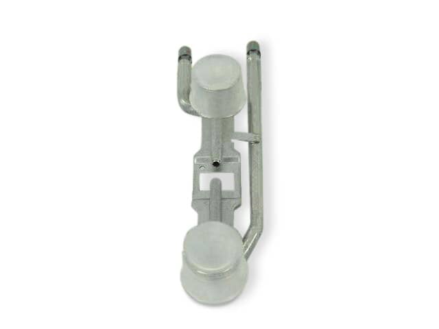 WP74003332 Whirlpool Dual Top Surface Burner Assembly