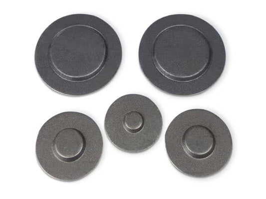 WPW10183374 Whirlpool Surface Burner Cap Kit - Black