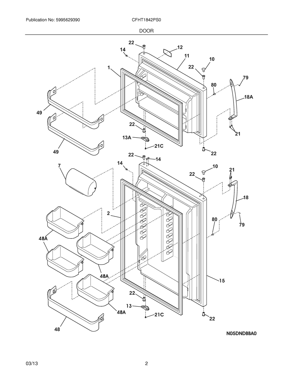 Diagram: Doors - see part 10