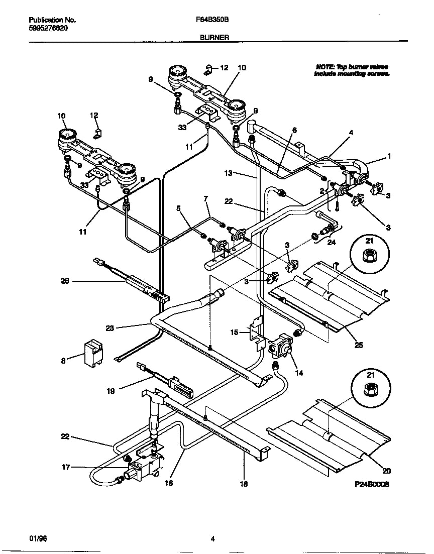 Diagram: Burner - see part 2B