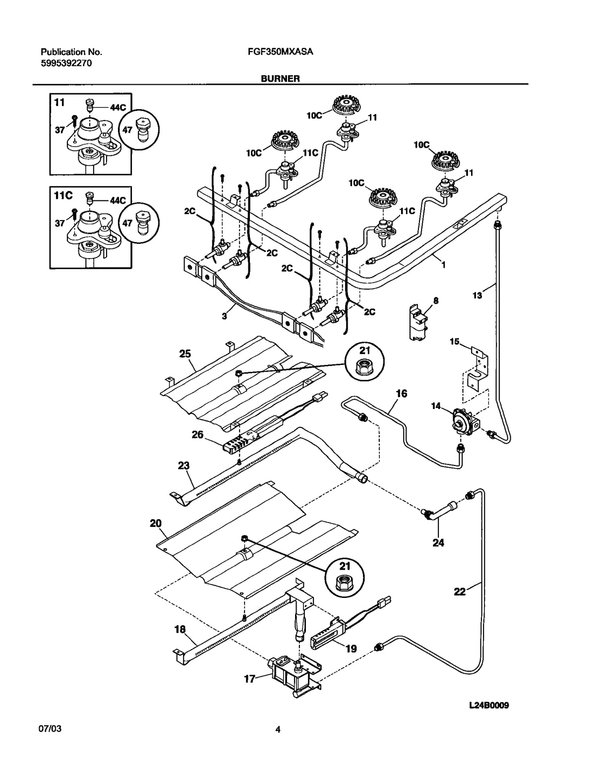 Diagram: Burner
