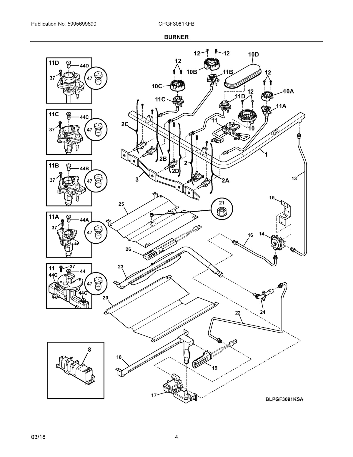 Diagram: Burner