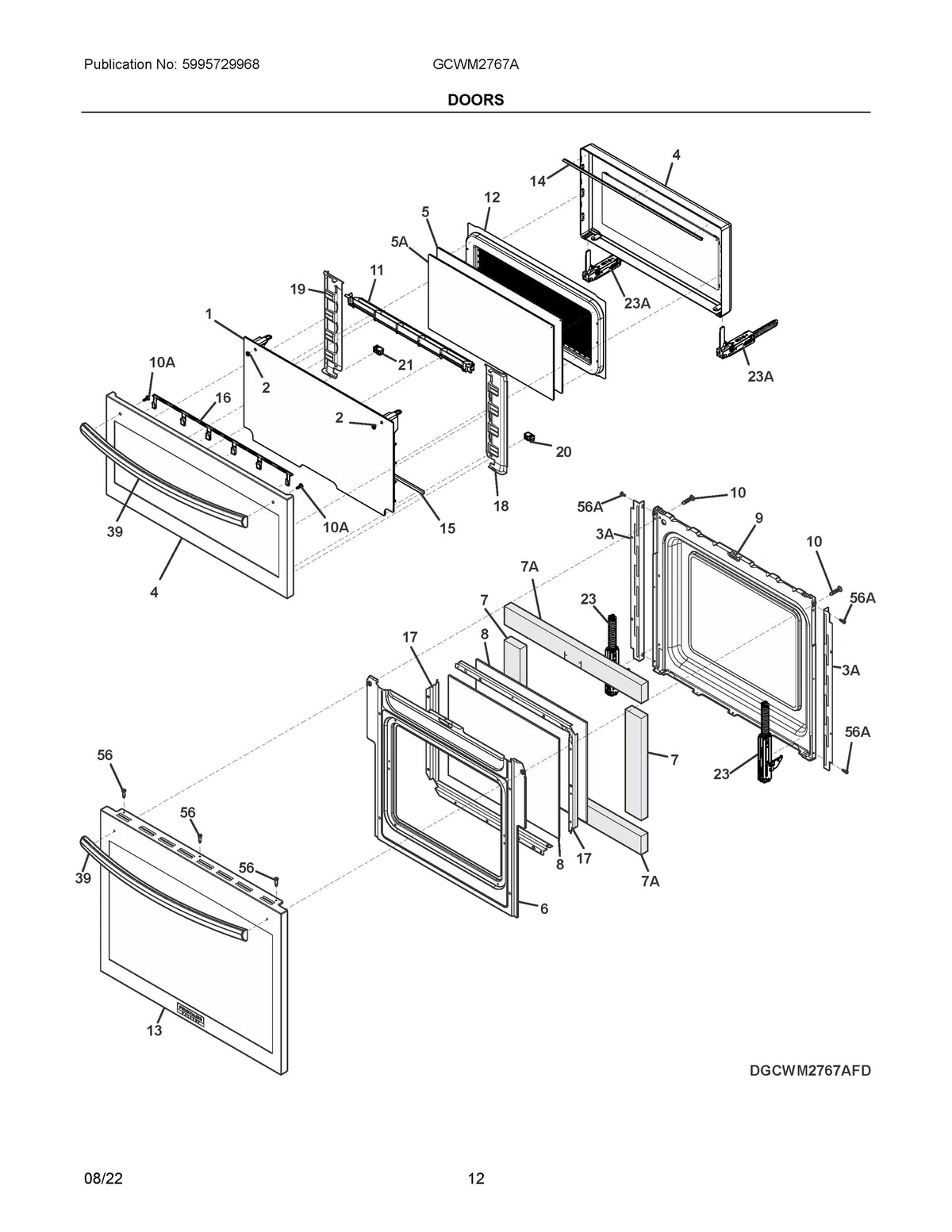 Diagram: Doors - see part 2