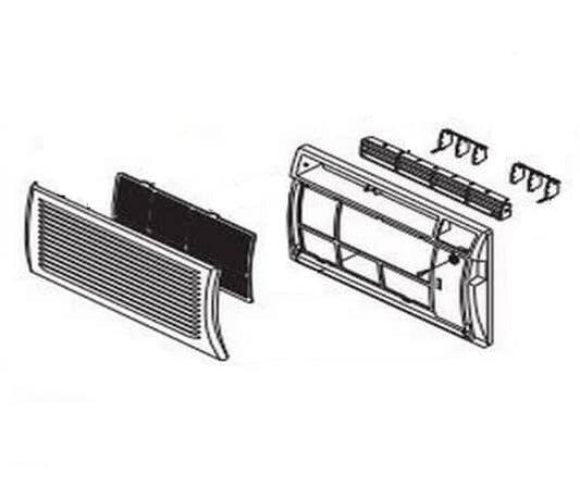 3531A18004P LG Front Grill/Panel Assembly