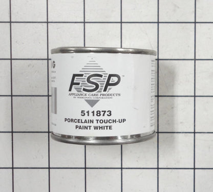 511873 Whirlpool Porcelain Touch-Up Paint (White, 2 oz.)
