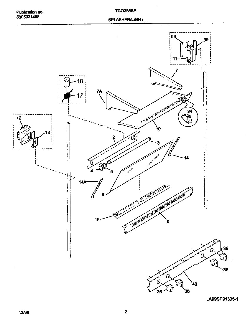 Diagram: Splasher - see part *11002