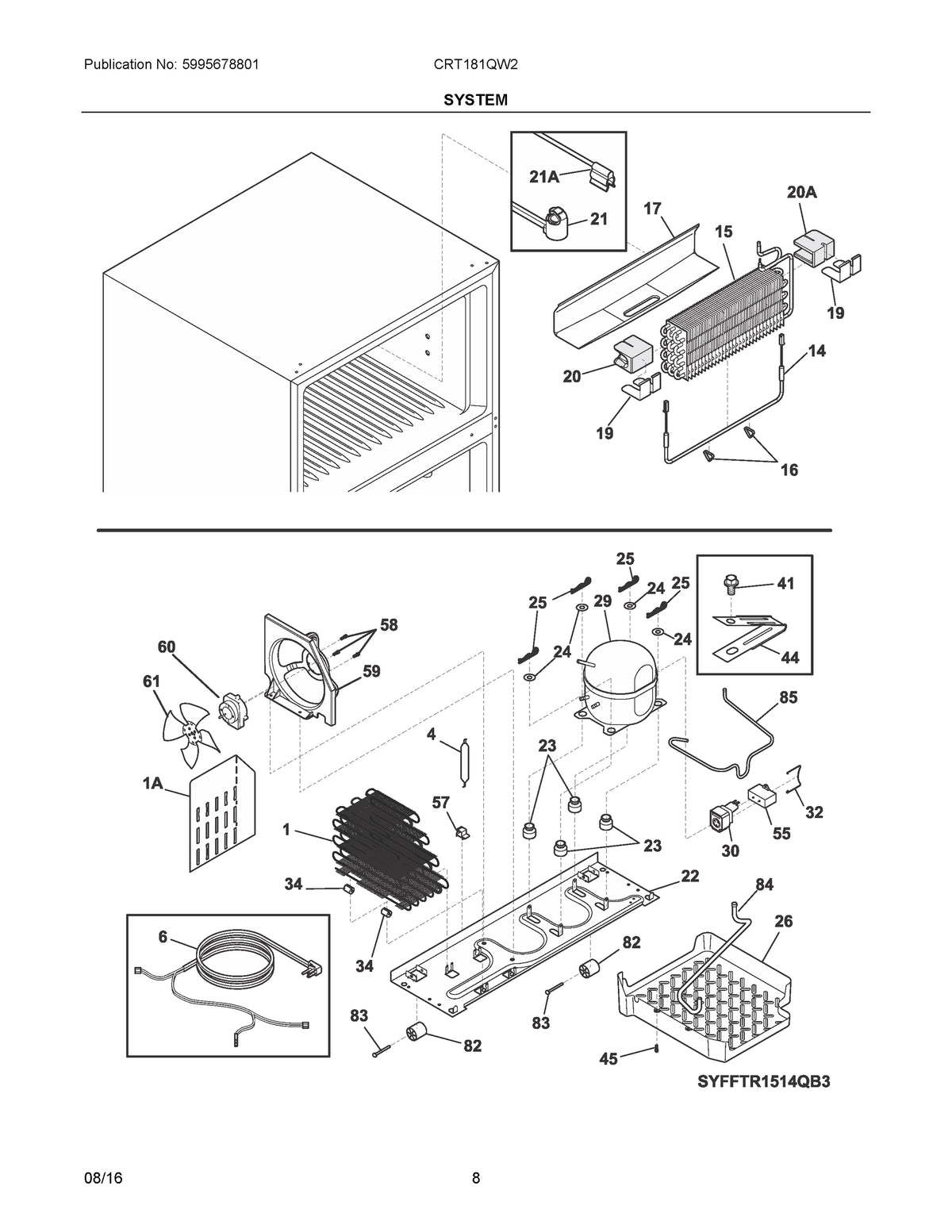 Diagram: System - see part 21