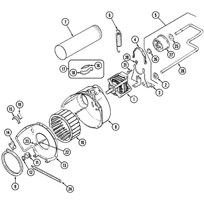Diagram: Motor & Drive - see part 8