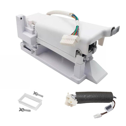 DA97-13718C Ice Maker Kit with DA97-19898A Auger Motor Drain Tube & Heater Assembly DA82-02367A Y-Clip Kit