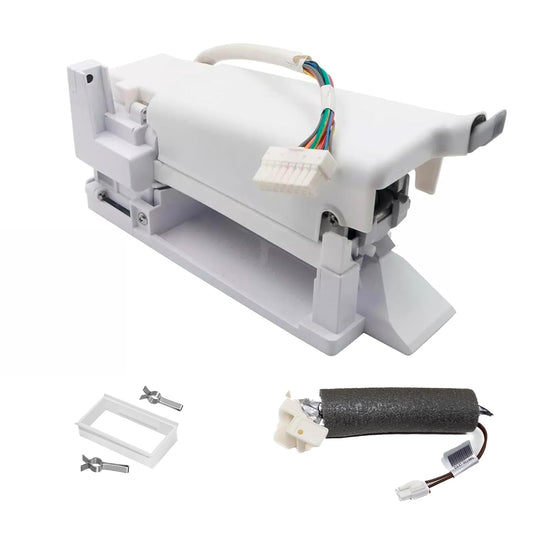 DA97-13718C Ice Maker Kit with DA97-19898A Auger Motor Drain Tube & Heater Assembly DA82-02367A Y-Clip Kit