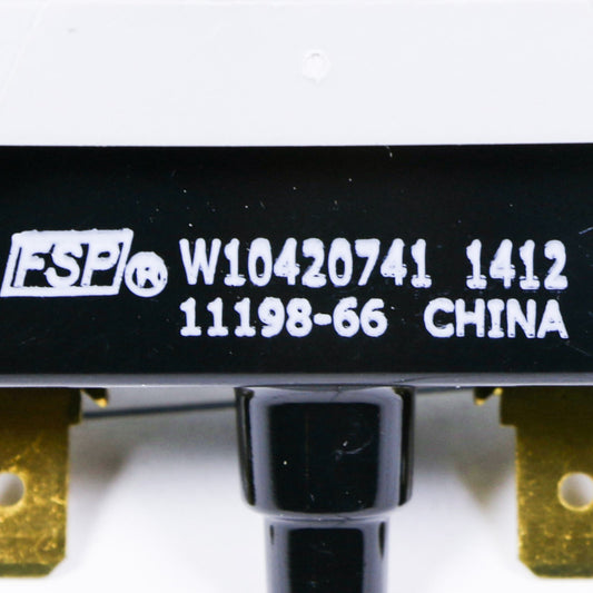Whirlpool WPW10420741 Washer Start Switch - Genuine OEM