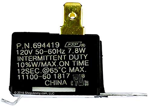 Whirlpool WP694419 Dryer Mini Buzzer Switch - Genuine OEM