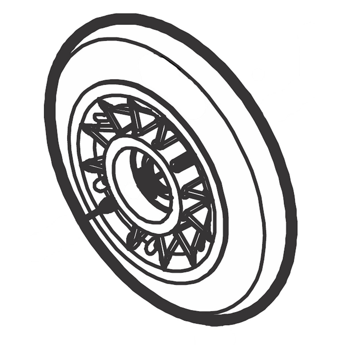 807787702 Electrolux Roller/Drum Support