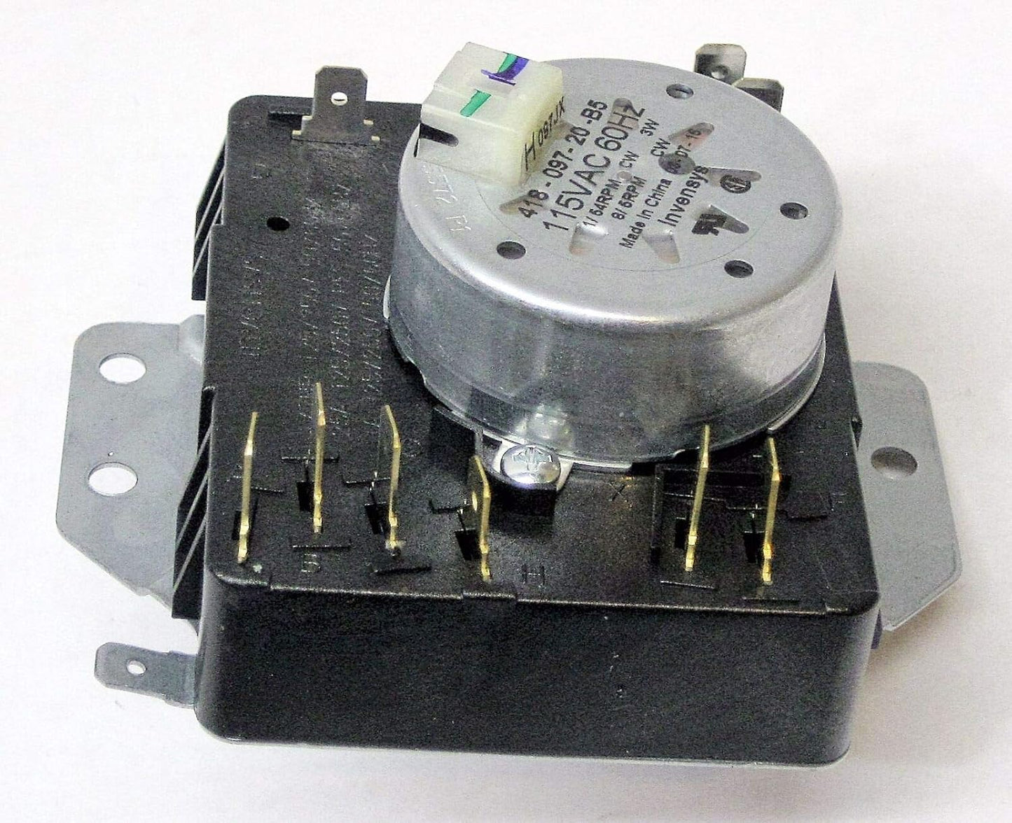 W10186032 Automatic Dryer Timer Control Relay, 16A, 3-Terminal