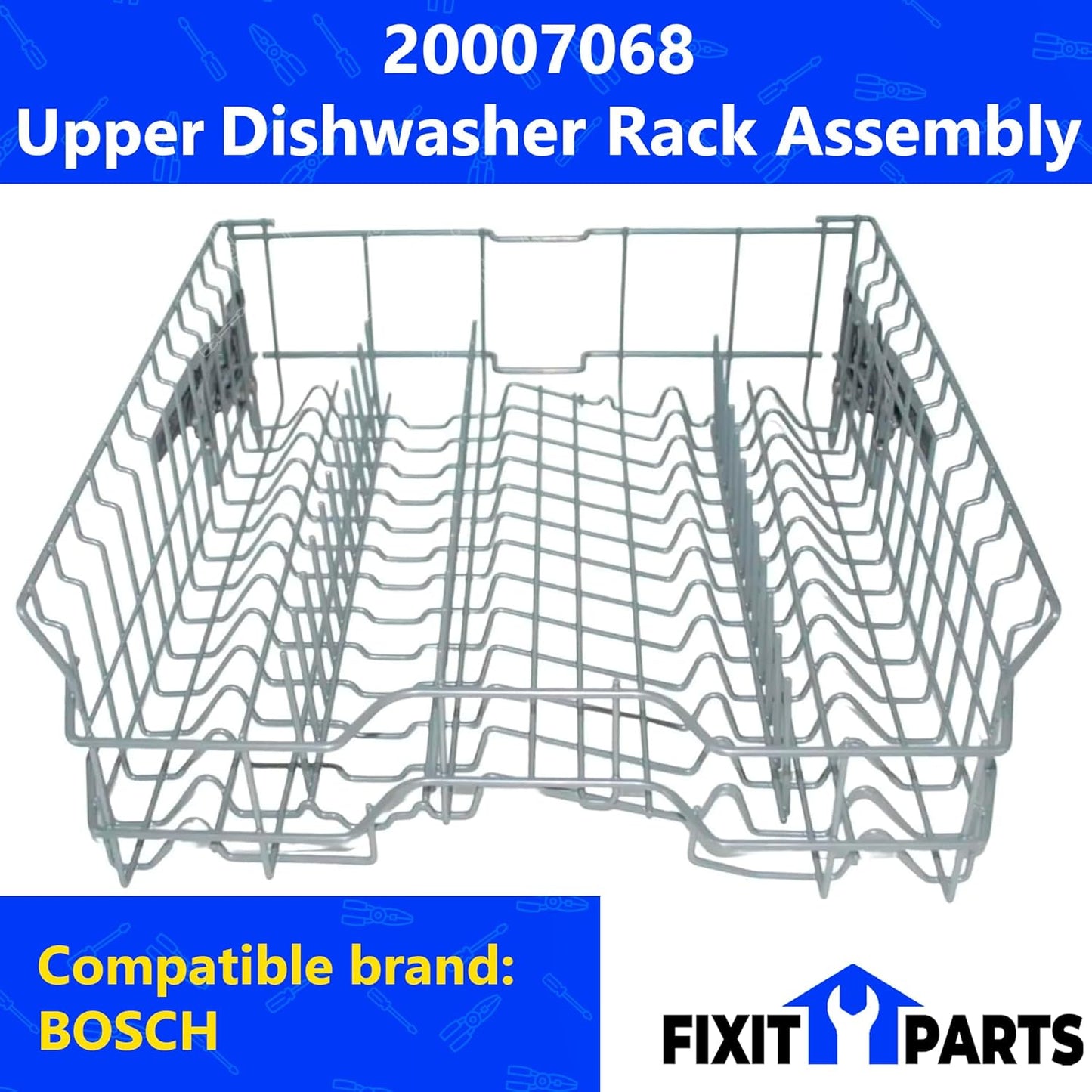 20007068 Upper Crockery Dishrack Assembly
