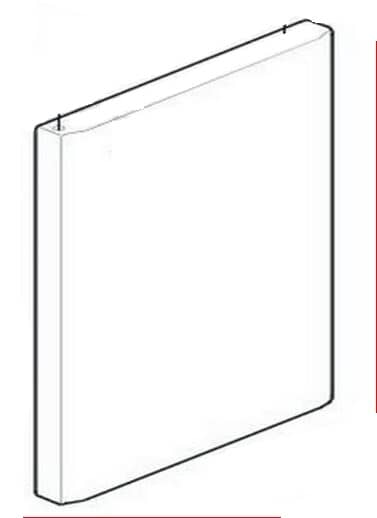 ADD73896202 LG Refrigerator Door Assembly