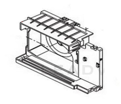 AEC73377501 LG Air Guide Assembly