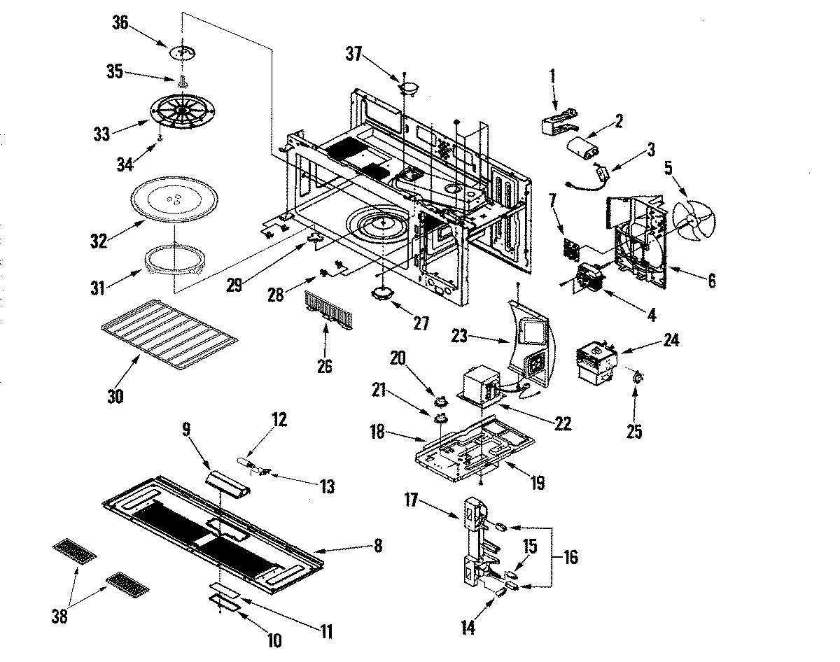 Diagram: Base/Cavity/Internal Controls - see part 5