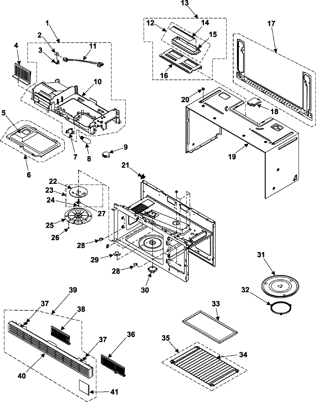 Diagram: Body/Cavity/Elements - see part 34