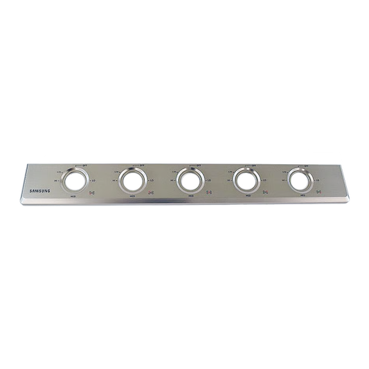 DG64-00617A Samsung Knob Trim Assembly Silver
