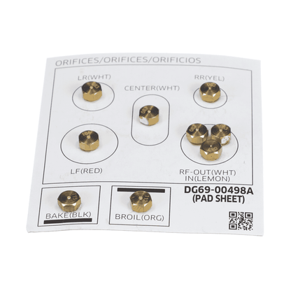 DG96-00821A Samsung LP Conversion Gas Nozzle Kit