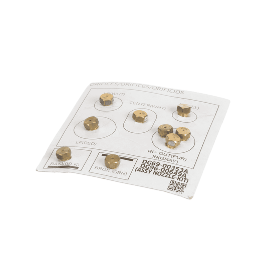 DG96-00826A Samsung LP Gas Nozzle Conversion Kit